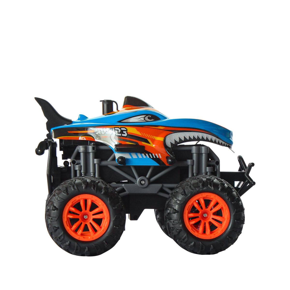 Carro Tiburón Monstruo Control Remoto Toy Logi
